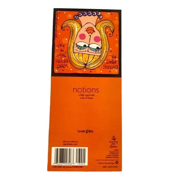 FUNNY Girl Blonde Friendship VTG Greeting Cards Leanin' Tree Lori Wiseman NOS - Picture 7 of 15